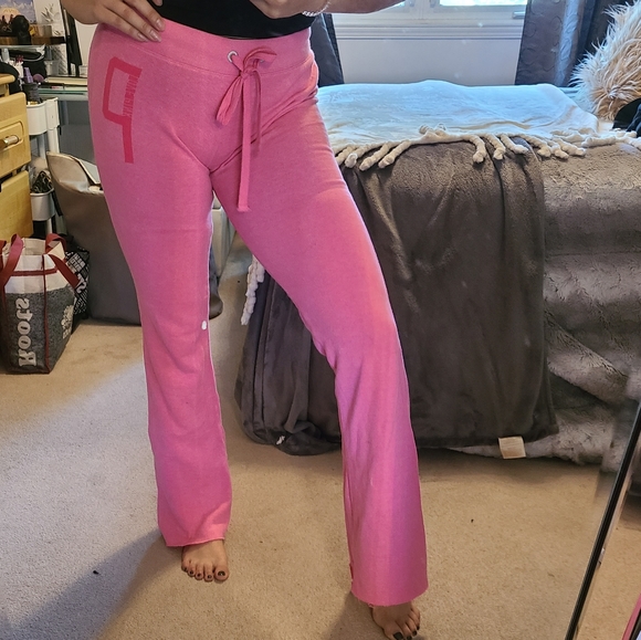 PINK wide leg sweat pant - Picture 2 of 3